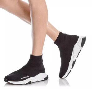 Balenciaga Women's Speed Knit High Top Sneakers